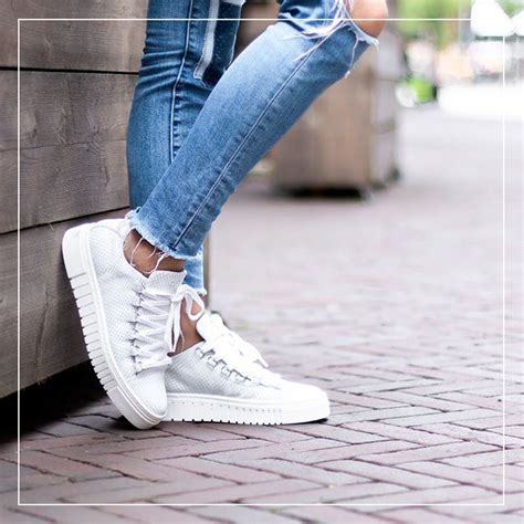witte sneakers dames bristol